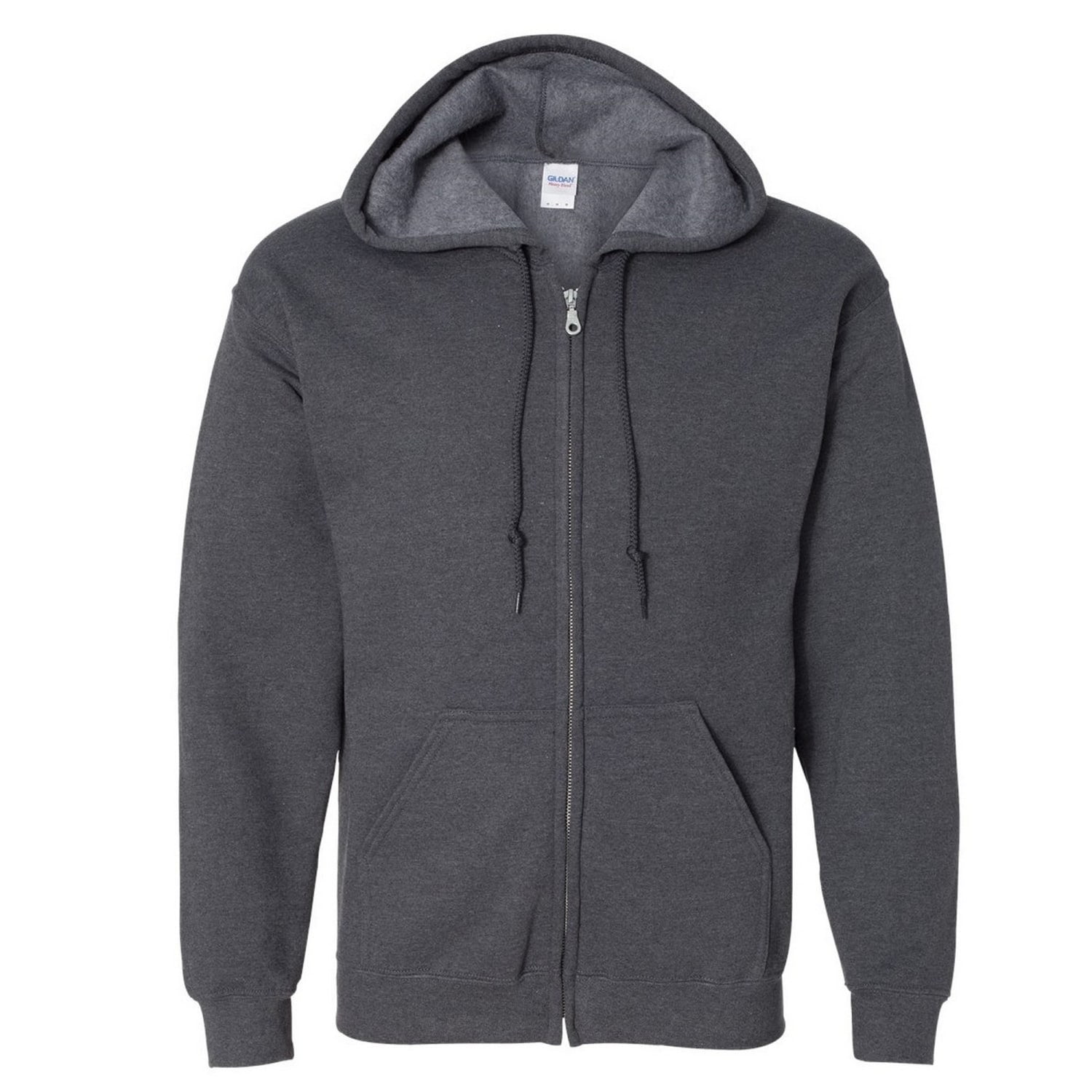 Gildan Heavy Blend Adult Full Zip Hooded Sweatshirt Top Walmart