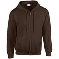 thumbnail image 1 of Gildan Heavy Blend Adult Full Zip Hooded Sweatshirt Top, 1 of 10