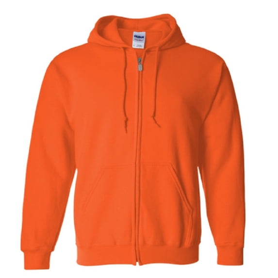 Gildan Heavy Blend Adult Full Zip Hooded Sweatshirt Top