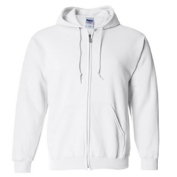Gildan Heavy Blend  Adult Full Zip Hooded Sweatshirt Top
