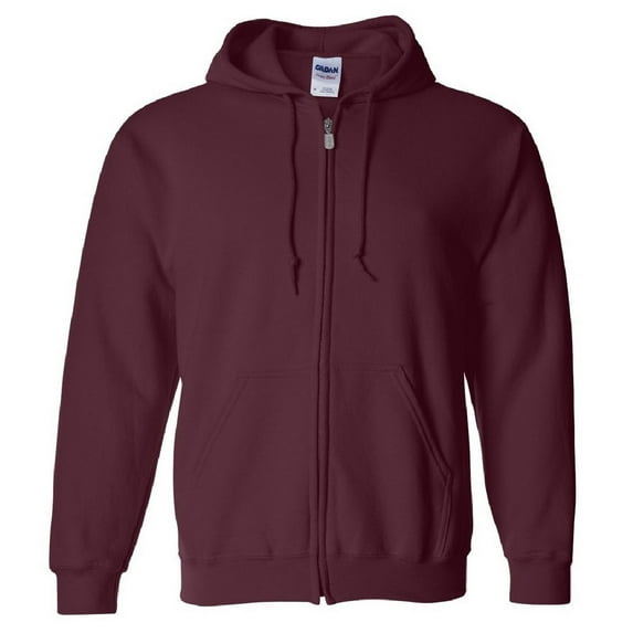 Gildan Heavy Blend Adult Full Zip Hooded Sweatshirt Top