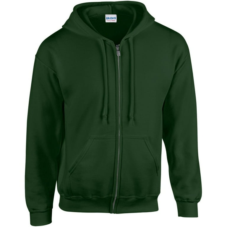 Gildan Heavy Blend Adult Full Zip Hooded Sweatshirt Top Walmart