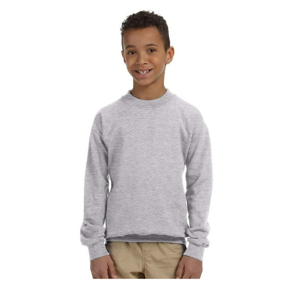 Gildan Heavy Blend Big Boy's Crewneck Sweatshirt, Style G18000B