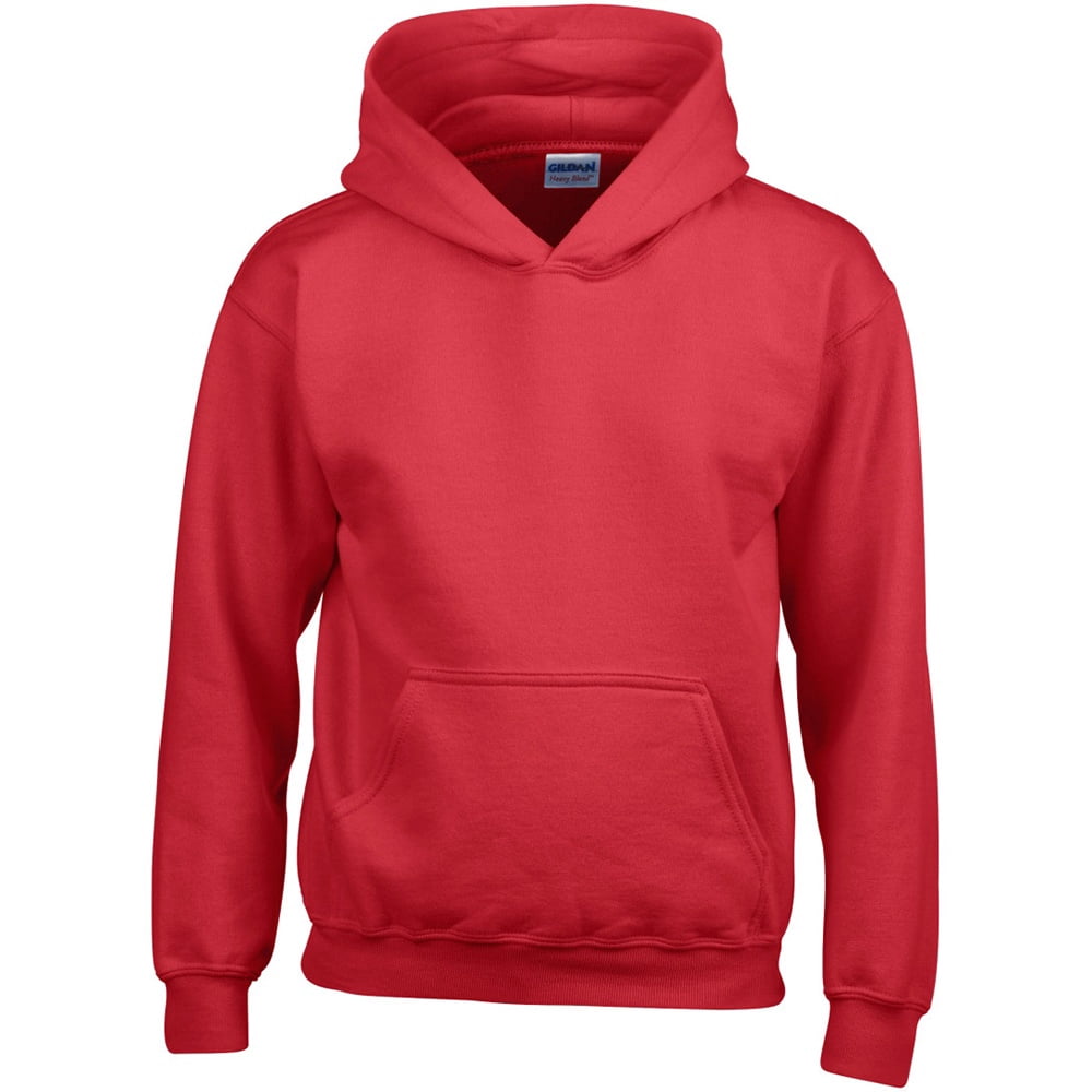 Gildan Heavy Blend Childrens Hooded Sweatshirt Top/Hoodie - Walmart.com