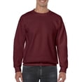 thumbnail image 1 of Gildan Heavy Blend Crew Maroon, 1 of 2