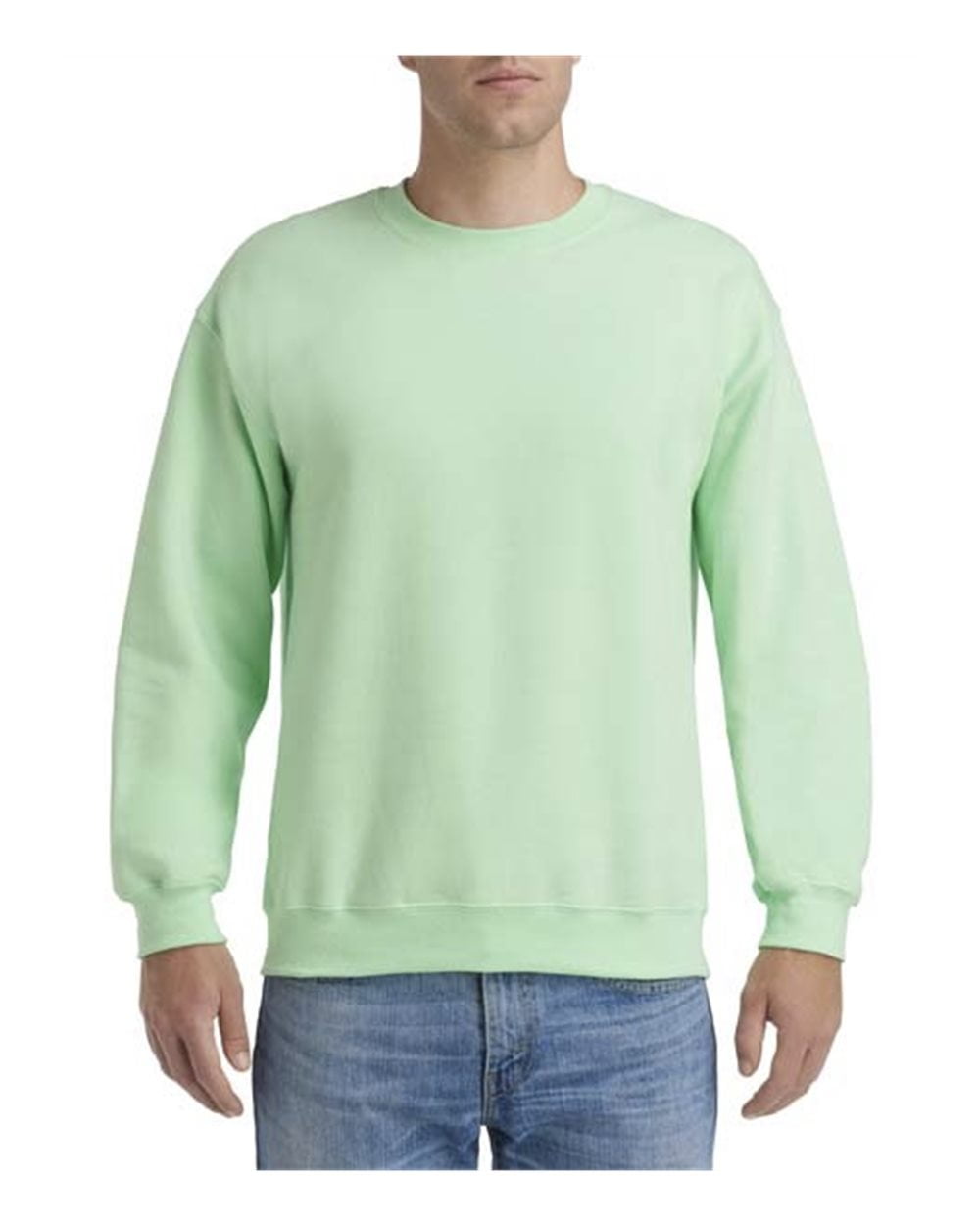 Gildan Heavy Blend™ Crewneck Sweatshirt 18000 Mint Green 4XL Gildan Heavy Blend™ Crewneck Sweatshirt 18000 Mint Green 4XL