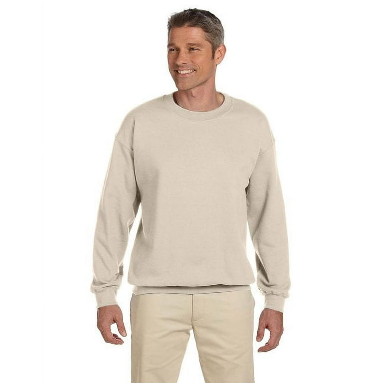 Gildan - Heavy Blend Crewneck Sweatshirt - 18000 - Sand - Size: XS