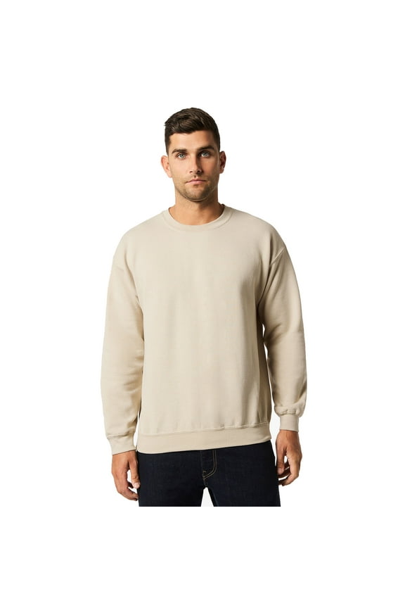 - Heavy Blend Crewneck Sweatshirt for Men and Women Casual Sand Fleece Sweater with Assorted Colors Long Sleeve Pullover Sweatshirt 50/50 Cotton/polyester 8 Oz Size – L
