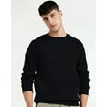 thumbnail image 1 of Gildan Heavy Blend Crewneck Sweatshirt for Men Pullover Fleece 50/50 Cotton/Polyester Cozy Warmth Sweatshirt Black Size M, 1 of 6
