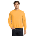 thumbnail image 1 of Gildan Heavy Blend Crewneck Sweatshirt for Men and Women, Casual Fleece Sweater, Long Sleeve Pullover, Gold, S, 1 of 5