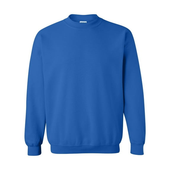 Gildan Heavy Blend Crewneck Sweatshirt for Unisex | Long Sleeve Casual Fleece Sweatshirts 8oz, Size L, Royal Pullover