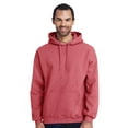 thumbnail image 1 of Gildan Heavy Blend Fleece Hooded Sweatshirt, Soft Pullover Pocket Hoodie, Heather Scarlet Red, M, 1 of 5