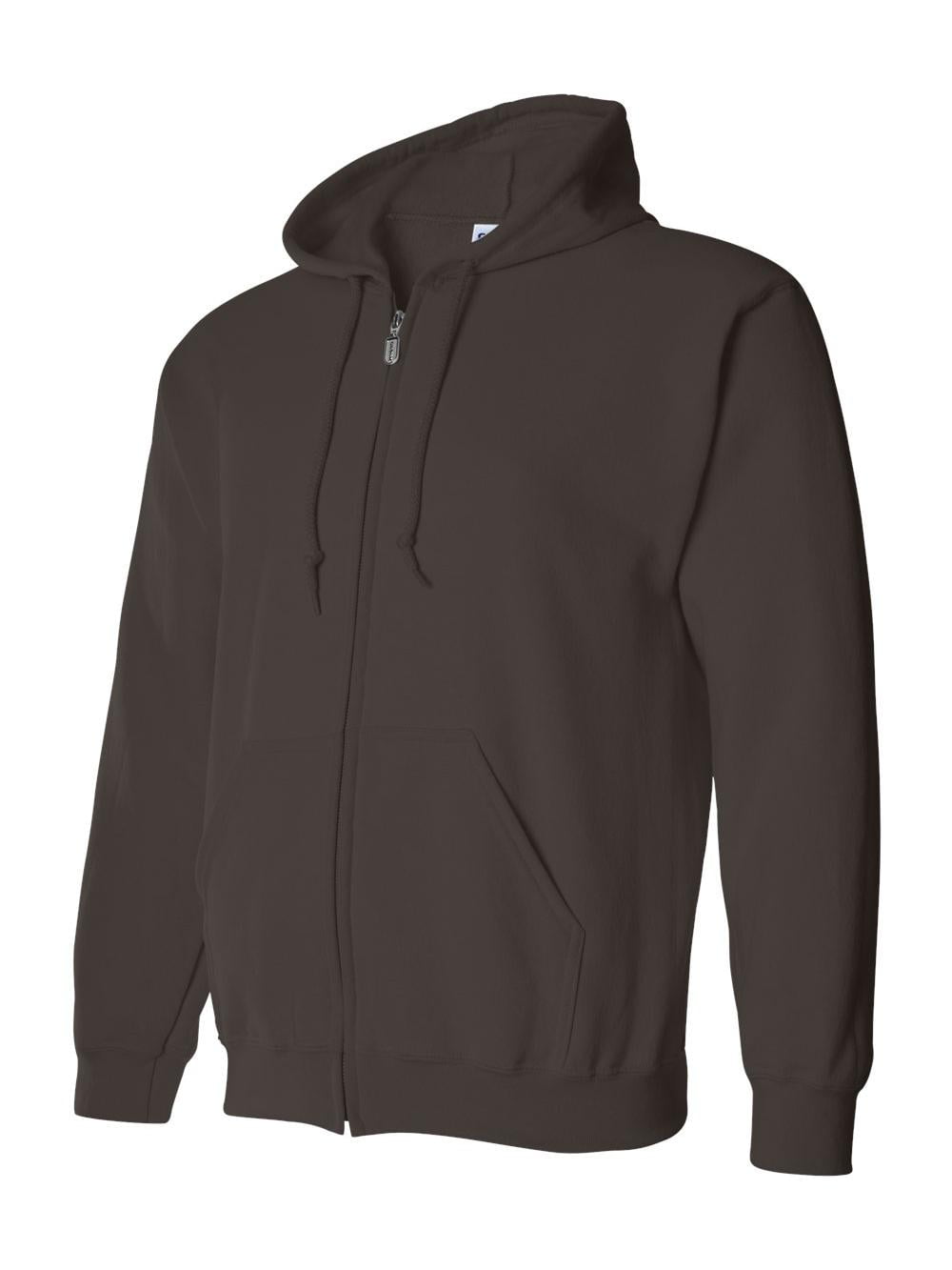Gildan - Heavy Blend Full-Zip Hooded Sweatshirt - 18600 - Walmart