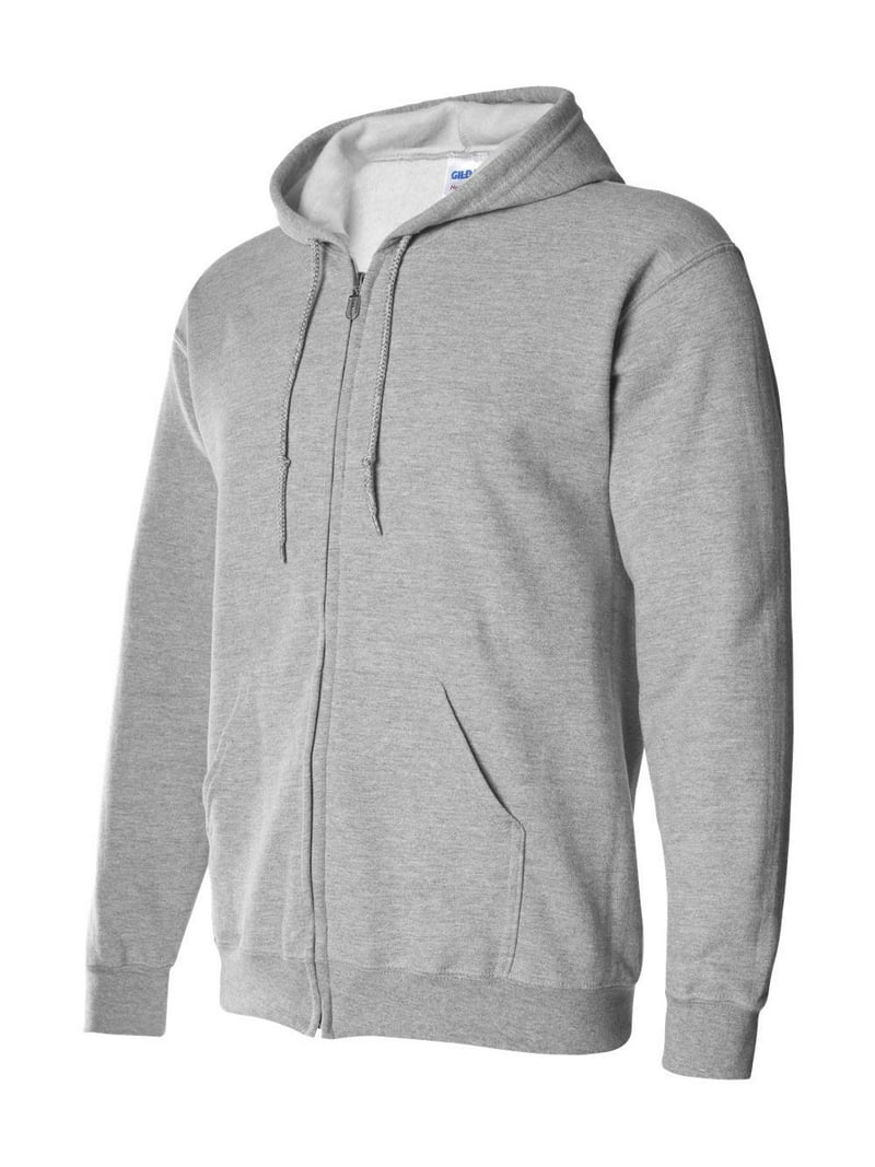 _ Gildan - Heavy Blend Full-Zip Hooded Sweatshirt - 18600 - Walmart.com