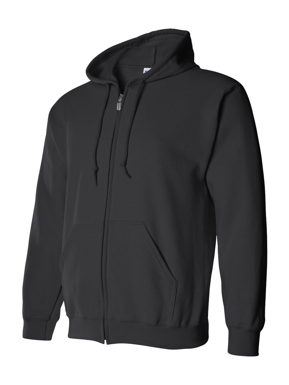 GILDAN Heavy Blend ブラックフーディ Mサイズ Gildan - Heavy Blend Full-Zip Big & Tall Hooded Sweatshirt