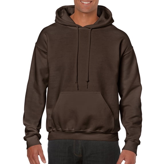 Gildan Heavy Blend Hood DkChoc