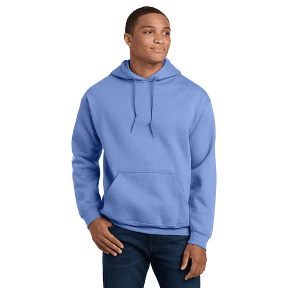 Gildan Heavy Blend Hooded Sweatshirt, Everyday Pullover Hoodie for Casual Style, Carolina Blue, XL