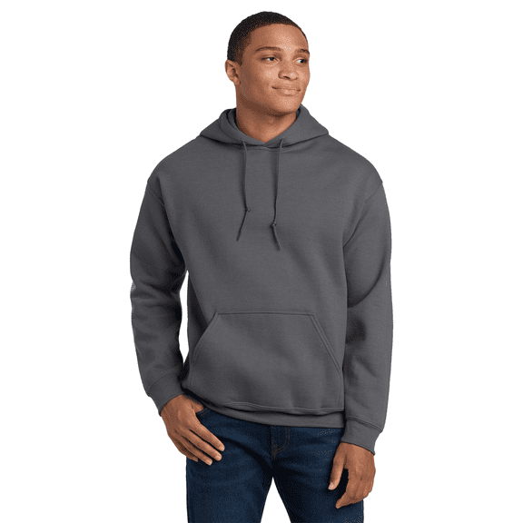 Gildan Heavy Blend Hooded Sweatshirt, Everyday Pullover Hoodie for Casual Style, Charcoal, 3XL