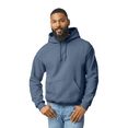 thumbnail image 1 of Gildan Heavy Blend Hooded Sweatshirt, Everyday Pullover Hoodie for Casual Style, Indigo Blue, 3XL, 1 of 5