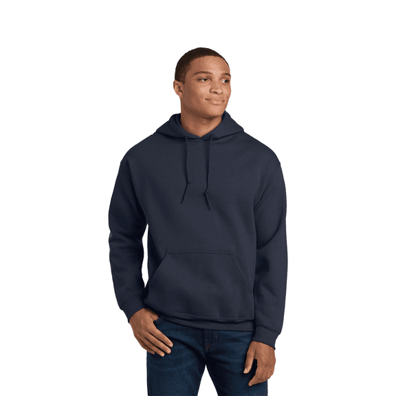 Gildan Heavy Blend Hooded Sweatshirt, Everyday Pullover Hoodie for Casual Style, Navy, M