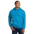 thumbnail image 1 of Gildan Heavy Blend Hooded Sweatshirt, Everyday Pullover Hoodie for Casual Style, Sapphire, L, 1 of 5