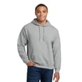 thumbnail image 1 of Gildan Heavy Blend Hooded Sweatshirt, Everyday Pullover Hoodie for Casual Style, Sport Grey, 2XL, 1 of 4