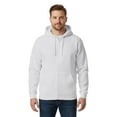 thumbnail image 1 of Gildan Heavy Blend Hooded Sweatshirt, Men's Classic Fit Fleece Pullover Hoodie, Ash, S, 1 of 5