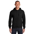 thumbnail image 1 of Gildan Heavy Blend Men’s Fleece Hooded Sweatshirt, Soft Pullover Pocket Hoodie, Black, Size XL, 1 of 5