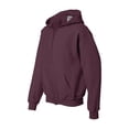 thumbnail image 1 of Gildan - Heavy Blend Youth Full-Zip Hooded Sweatshirt - 18600B - Maroon - Size: S, 1 of 3