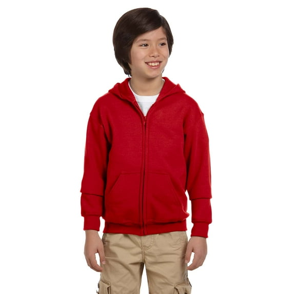 Gildan - Heavy Blend Youth Full-Zip Hooded Sweatshirt - 18600B