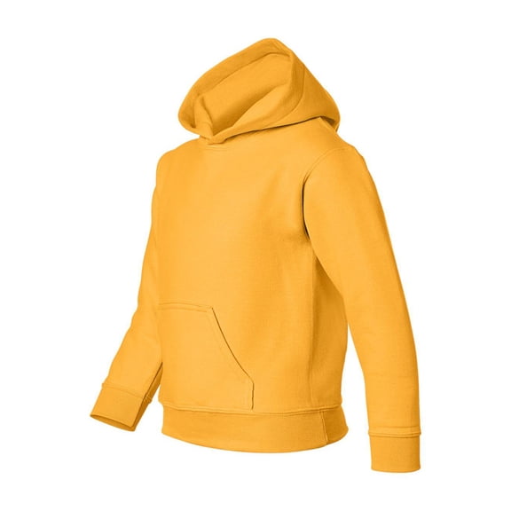 Gildan - Heavy Blend Youth Hooded Sweatshirt - 18500B - Gold - Size: M