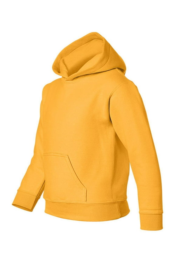 - Heavy Blend Youth Hooded Sweatshirt - 18500B - Gold - Size: XL