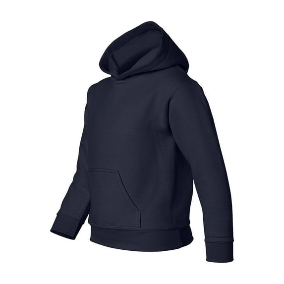 Gildan - Heavy Blend Youth Hooded Sweatshirt - 18500B - Navy - Size: S