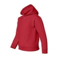 thumbnail image 1 of Gildan - Heavy Blend Youth Hooded Sweatshirt - 18500B - Red - Size: M, 1 of 3