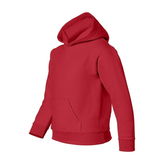 Gildan - Heavy Blend Youth Hooded Sweatshirt - 18500B - Red - Size: XS
