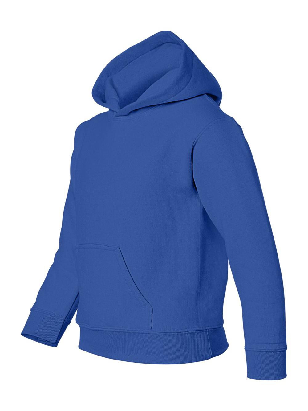 Gildan Heavy Blend Youth Hooded Sweatshirt 18500B Royal Size L Walmart