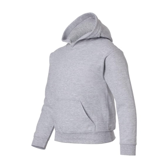 Gildan - Heavy Blend Youth Hooded Sweatshirt - 18500B - Sport Grey - Size: M