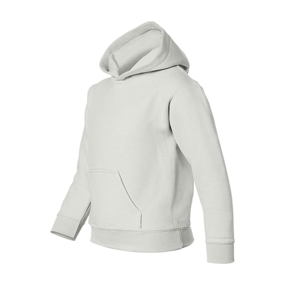 Gildan - Heavy Blend Youth Hooded Sweatshirt - 18500B - White - Size: XL