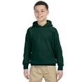 thumbnail image 1 of Gildan Heavy Blend Youth Hooded Sweatshirt , G185B , Forest Green , Medium, 1 of 1