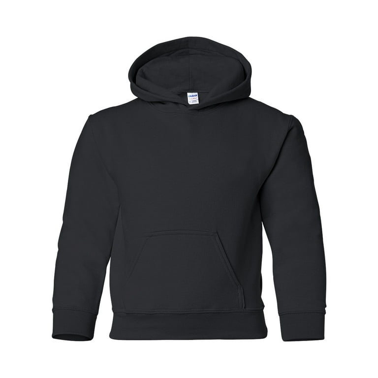 Gildan black hotsell hoodie back