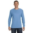 thumbnail image 1 of Gildan Heavy Cotton 5.3 oz. Long-Sleeve Men T-Shirt Carolina Blue 3X-Large, 1 of 3