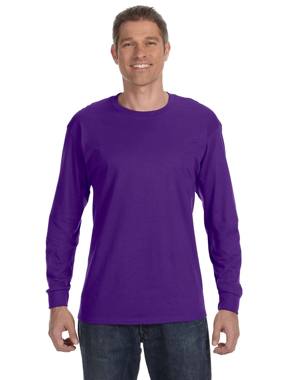 Gildan Men's Heavy Cotton 5.3 oz. Long-Sleeve T-Shirt, Preshrunk