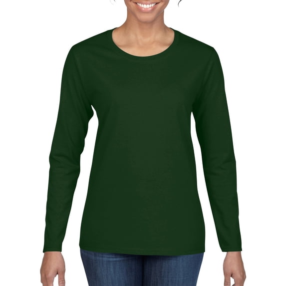Ladies' Heavy Cotton™ Long-Sleeve T-Shirt