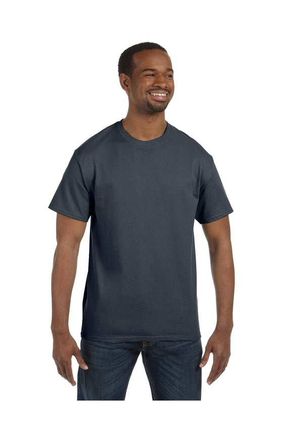 Heavy Cotton Adult Tee , G500 , Charcoal , Small