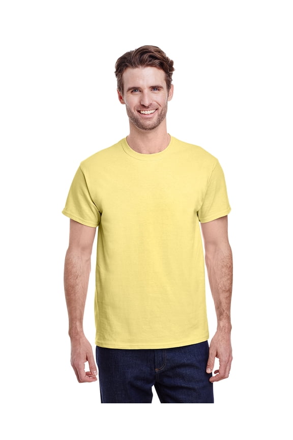 Heavy Cotton Adult Tee, G500 ,Cornsilk, 3X