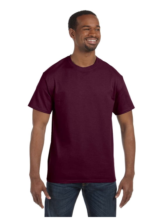 Heavy Cotton Adult Tee , G500 , Maroon , XXX-Large