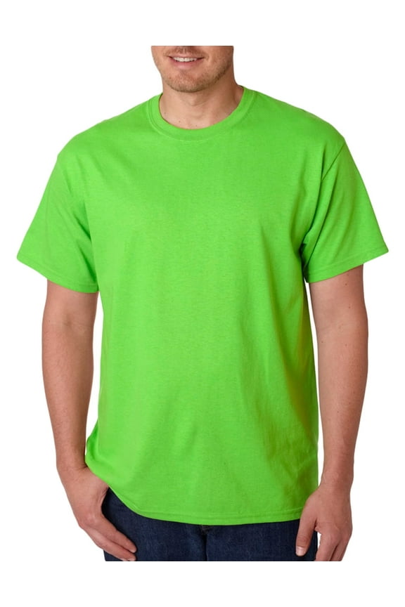 Heavy Cotton Adult Tee , G500 , Neon Green , X-Large