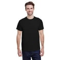 thumbnail image 1 of Gildan Short Sleeve T-Shirt for Men, Heavy Cotton Crewneck Classic Shirt, Black Tee, 4XL, 1 of 5