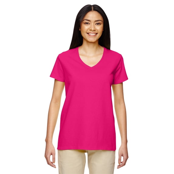 Gildan Heavy Cotton Ladies' V-Neck Tee