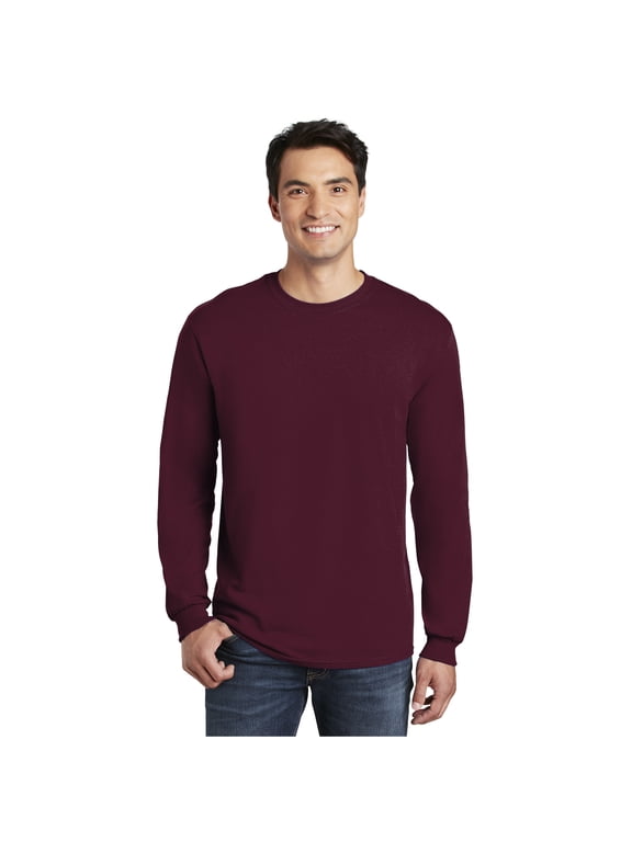 Heavy Cotton Men T-Shirts 5400 - Classic Long Sleeve S M L XL 2XL 3XL Value T-Shirt for Men